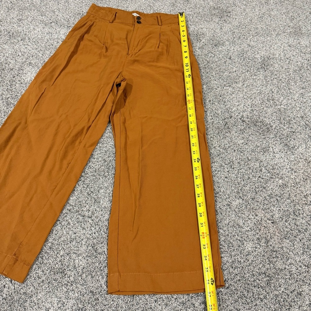 Madewell Pleated Wide Leg High Rise Pants Casual Boho Preppy Women’s Size 28 - Picture 5 of 12